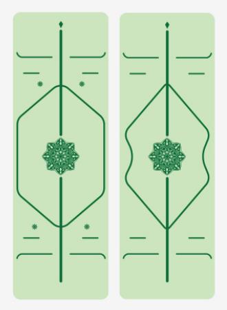 다양한 색상으로 제공되는 요가 매트 (2)