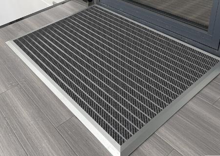 견고한 알루미늄 합금 웰컴 도어 매트의 디스플레이 사진(2)