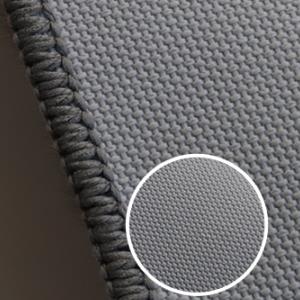 고급 인조 모피 카펫 뒷면 클로즈업