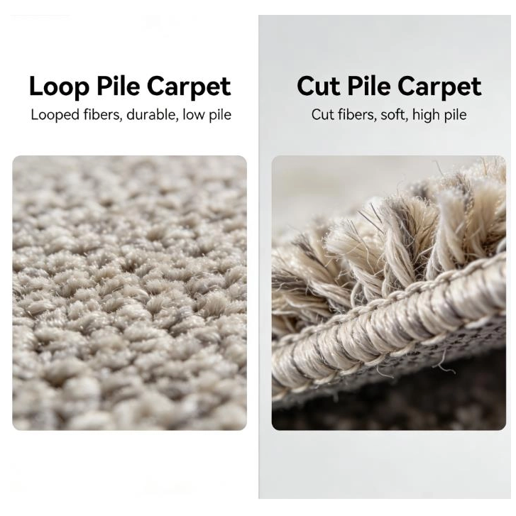 루프 파일과 컷 파일: 카펫 성능을 향상시키는 핵심 장인 정신 선택