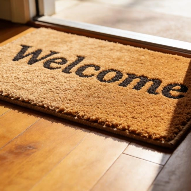 뽑은 도어 매트: 입구 공간의 3차원 미적 및 장기적인 기능적 혁명