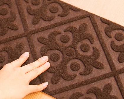 맞춤형 양각 계단 매트