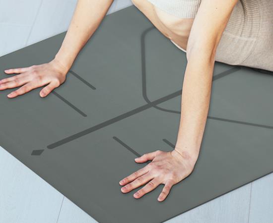 요가매트 사용량 표시