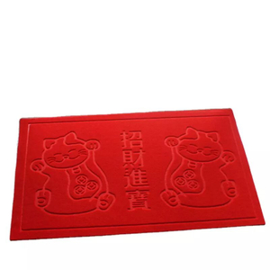 Rato 브러시드 엠보싱 도어 매트 | 맞춤형 고급 현관 매트 도매 공급 업체