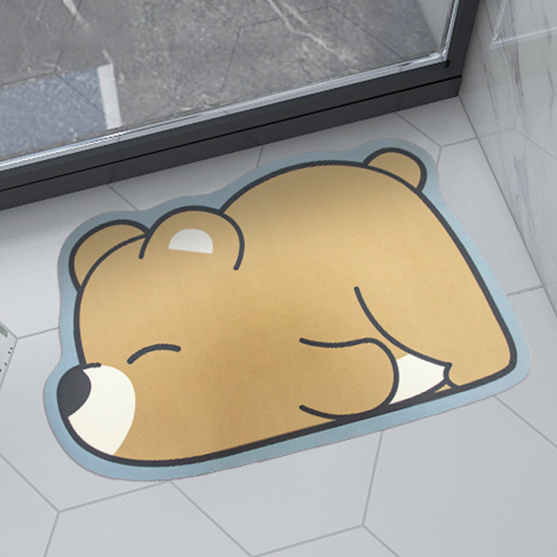 맞춤형 모양 및 패턴 규조토 목욕 매트 - 흡수성이 뛰어나고 친환경적입니다.