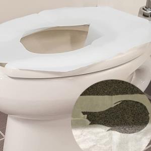 일반 변기 쿠션의 디스플레이