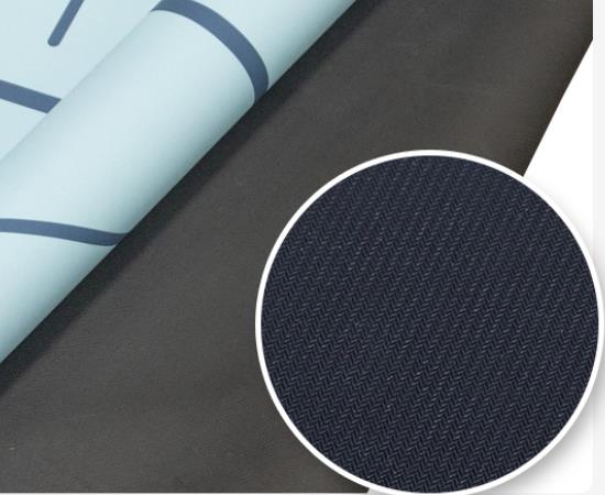 요가 매트 뒷면의 상세 표시