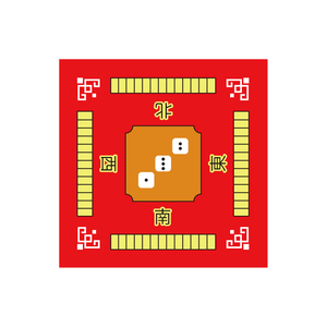마작용 마작 매트 미끄럼 방지 소음 감소 테이블 커버